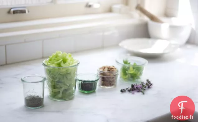 Recette de Salade de Céleri au Parmesan