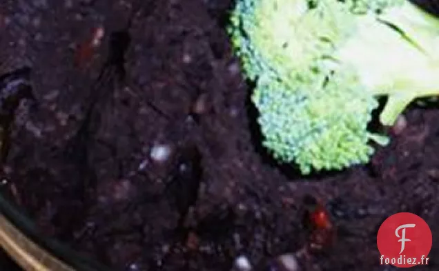 Trempette Crémeuse aux Haricots Noirs