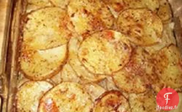 Pommes de Terre Festonnées et Oignons