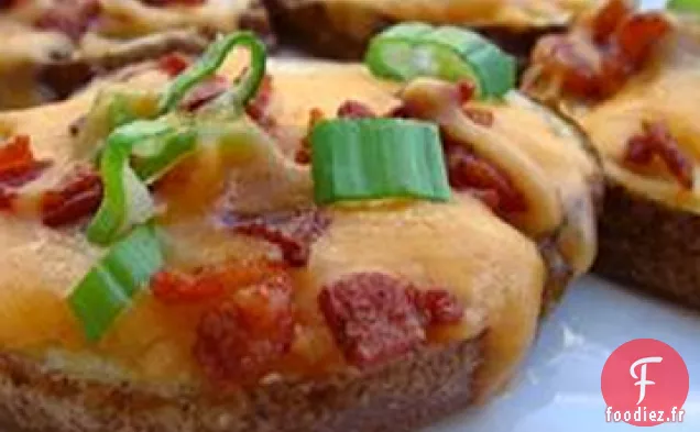 Rondelles de Pommes de Terre au Fromage et au Bacon