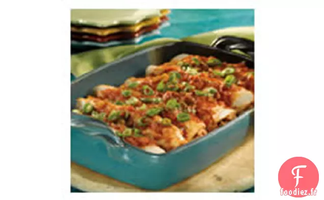 Enchiladas au Poulet Picante