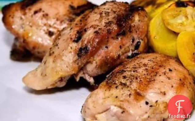 Poulet Grillé au Citron Vert et À l'Estragon