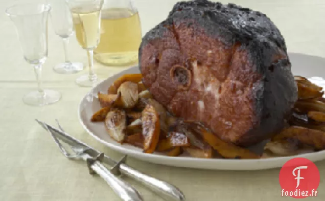 Jambon Fumé au Four à la Mangue