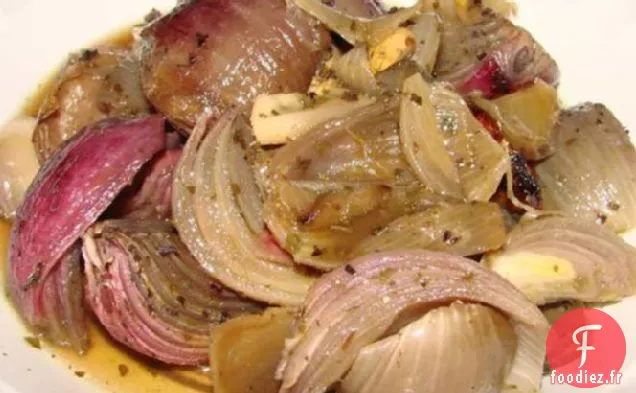 Oignons Rouges Poivrés