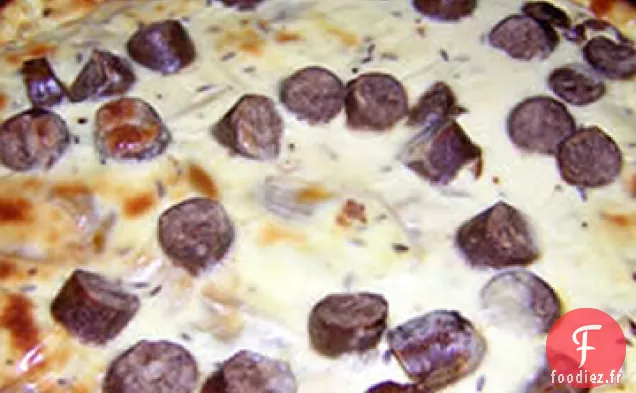 Kuchen à l'Oignon Rapide