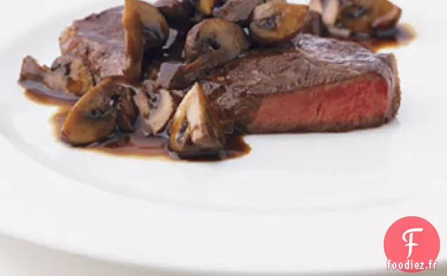 Steaks de Lame aux Champignons
