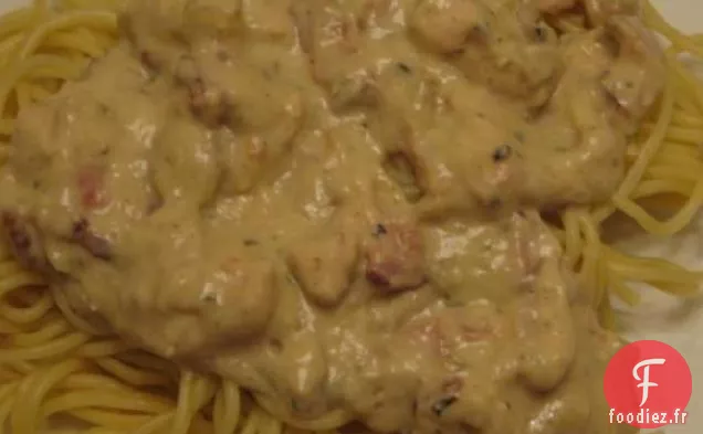 Sauce Alfredo au Poulet et au Bacon