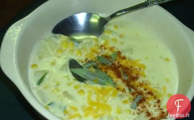 Soupe Crémeuse aux Champignons et à l'Oignon Rôti