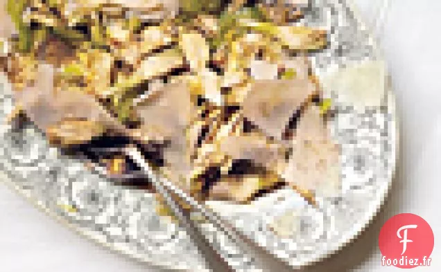 Salade d'Artichauts Crus, Céleri et Parmesan