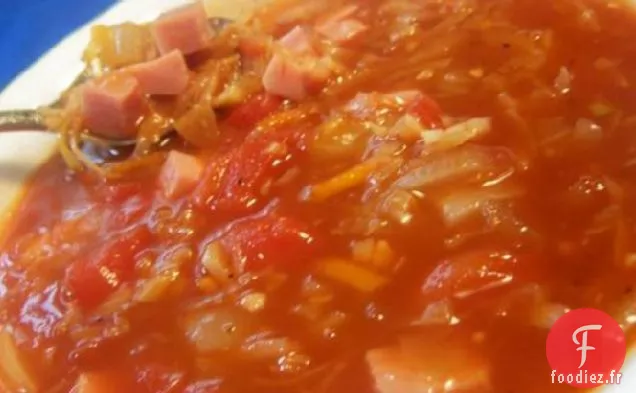 Soupe de Jambon Aux Tomates