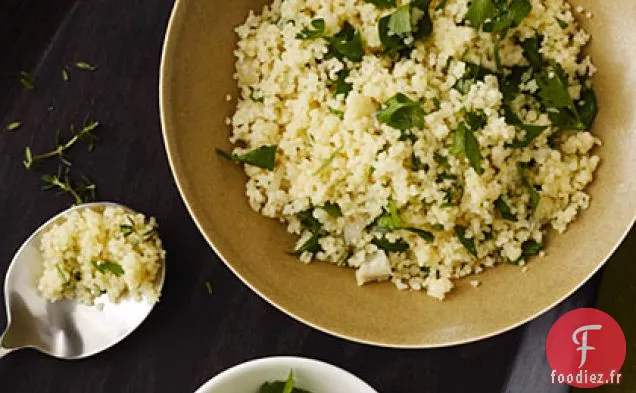 Couscous Pilaf aux Herbes