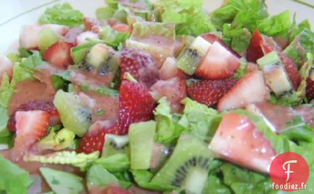 Légumes verts aux Fraises et au Kiwi (Ww)