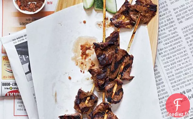 Satay (Brochettes Grillées)