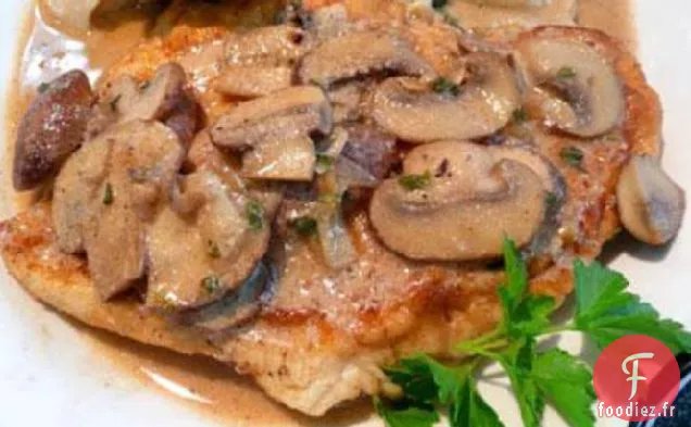 Marsala au Poulet Crémeux