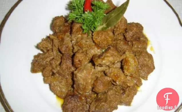 Rendang de Bœuf Indonésien (Rendang Sapi)