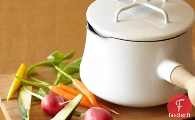 Fondue Au Fromage de Chèvre