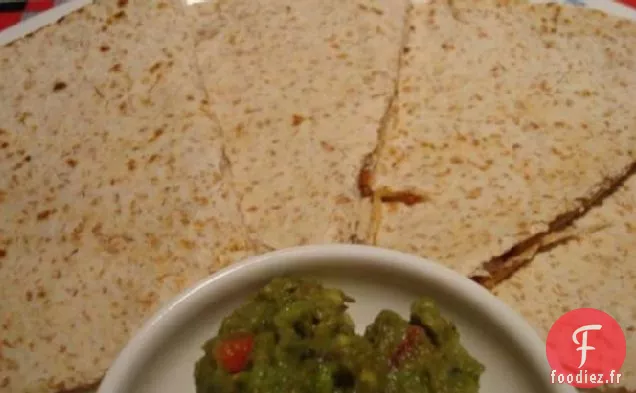 Quesadillas au Bacon et au Fromage pour deux