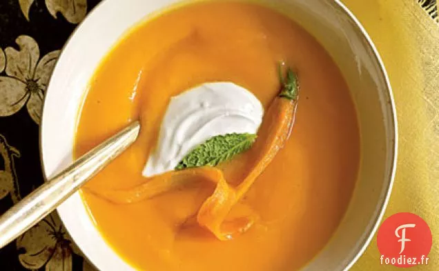 Soupe de Carottes au Yogourt