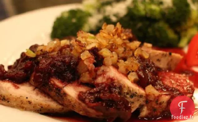 Filet De Porc À La Sauce Aux Cerises