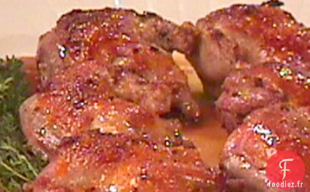 Carré Rôti de Stephen au Confit d'Orange de Séville