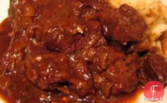 Cocotte de Boeuf, Tomate et Vin Rouge