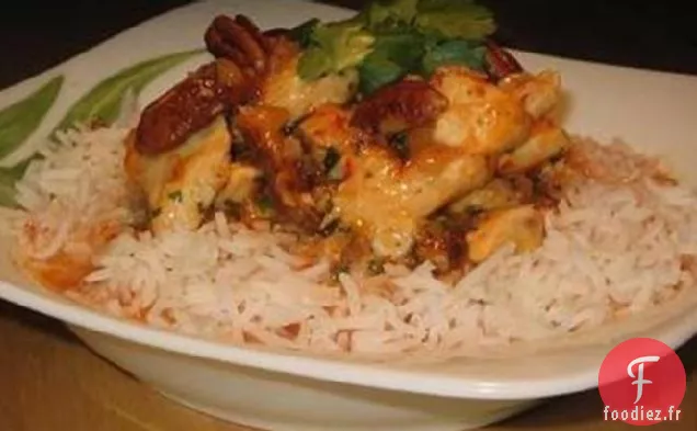 Poitrine de Poulet Sautée Au Miel de Trèfle et au Piment