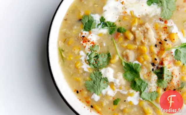 Soupe de Tempeh et de Maïs Sucré