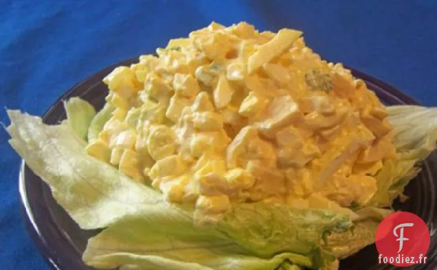 Salade d'Oeufs Asiatiques à Faible Teneur En Glucides