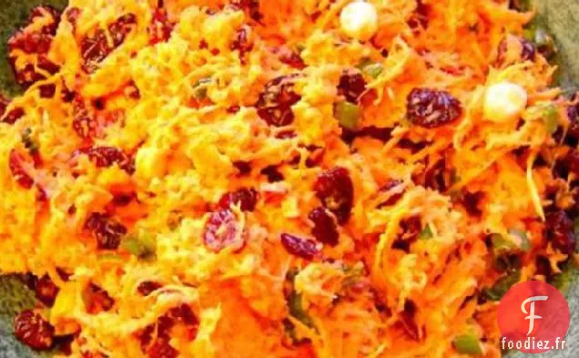 Salade de Carottes-Craisines au Gingembre