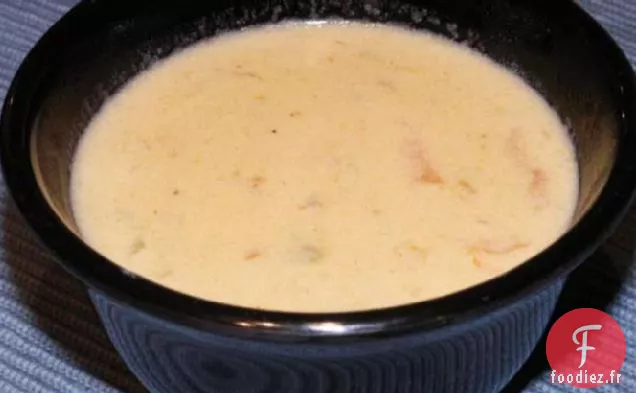 Soupe aux Pommes et au Cheddar