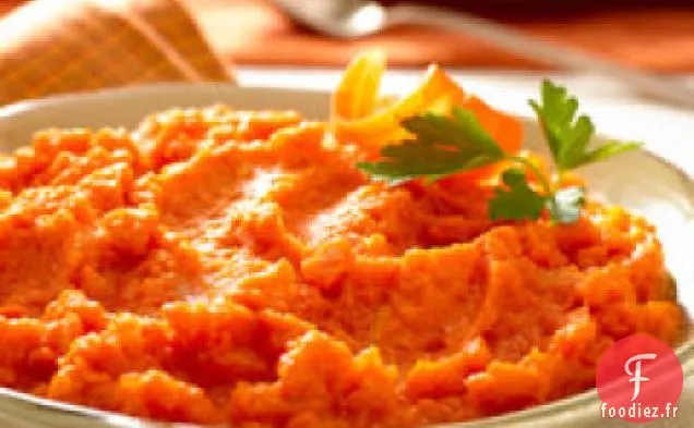 Purée de carottes au gingembre Facile