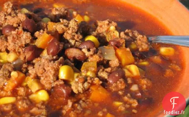 Chili de Boeuf Salsa (Mijoteuse)
