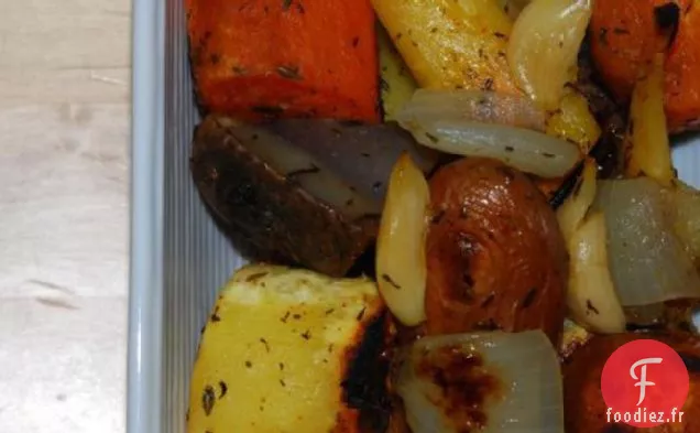 Rootin'Tootin' Roasted Roots - Légumes-Racines rôtis en Papier