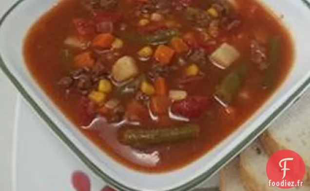 Soupe de Légumes au Bœuf Impressionnante
