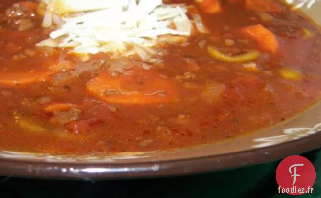 Soupe à Hamburger Espagnole