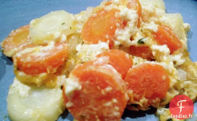 Casserole de Carottes au Fromage