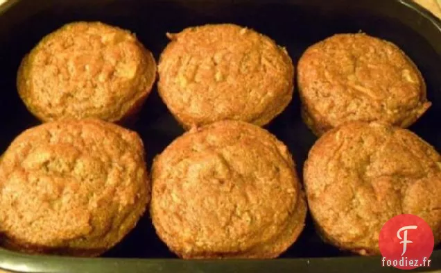 Muffins Au Gâteau Aux Carottes Faibles En Gras (Qui N'Ont Pas De Goût Faible En Gras!)