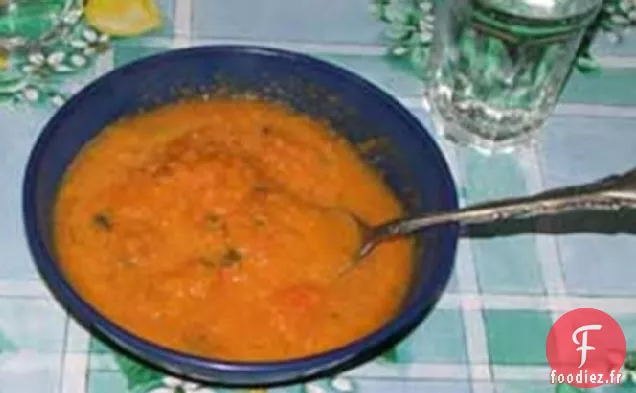 Soupe d'Hiver aux Carottes et à la Coriandre