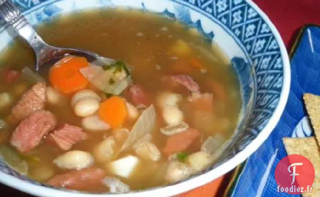 Soupe aux Haricots Marins (Jambon et Haricots)