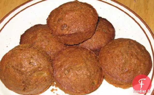 Muffins Aux Carottes Et Raisins Secs