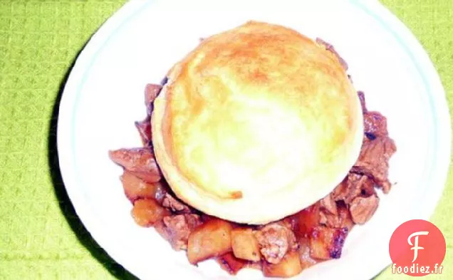 Tarte au boeuf de 30 Minutes pour 2 personnes