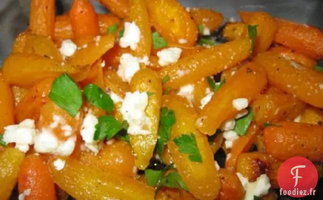 Carottes Rôties À La Feta