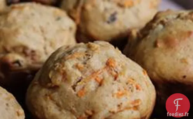 Muffins Aux Carottes Et Raisins Secs