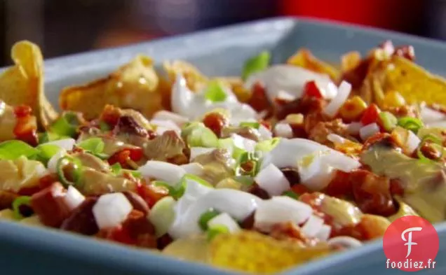 Nachos de Chien au Fromage Chili
