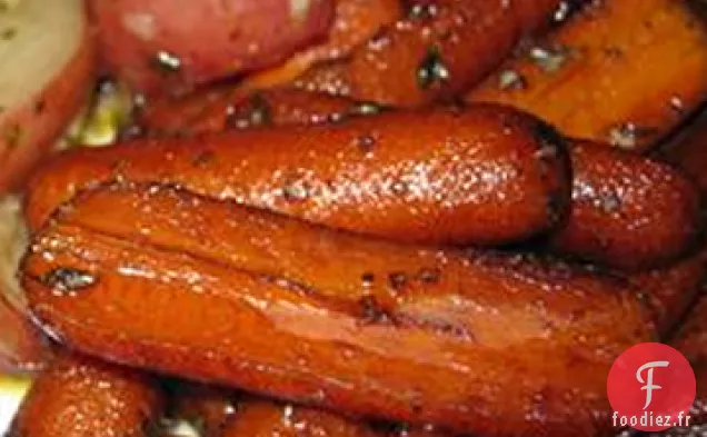 Carottes Glacées Au Balsamique
