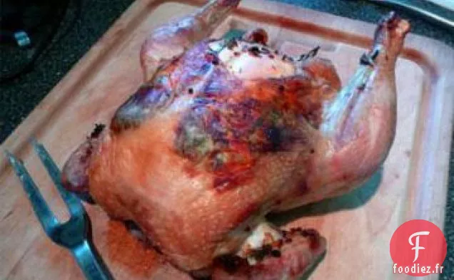 Poulet Rôti et Pilaf d'Orge