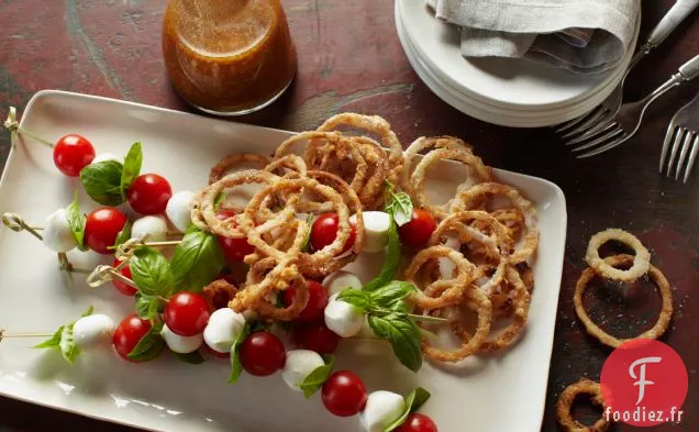 Brochettes de Tomates Mozzarella