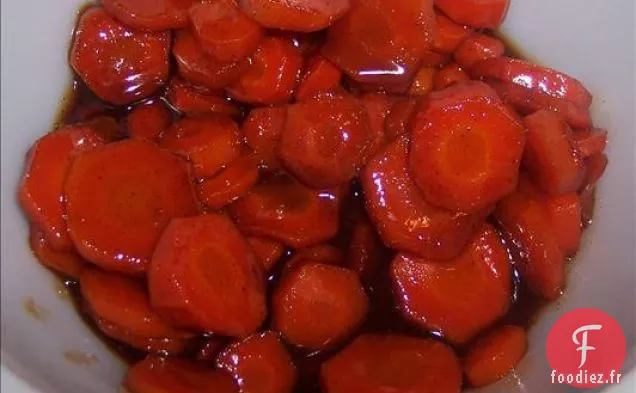 Pièces de Carottes Glacées