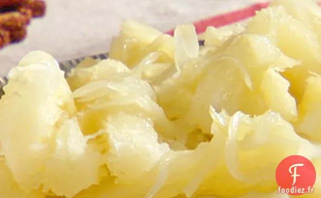 Yuca à la Sauce Mojo