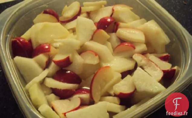 Daikon Mariné et Radis Rouges Au Gingembre